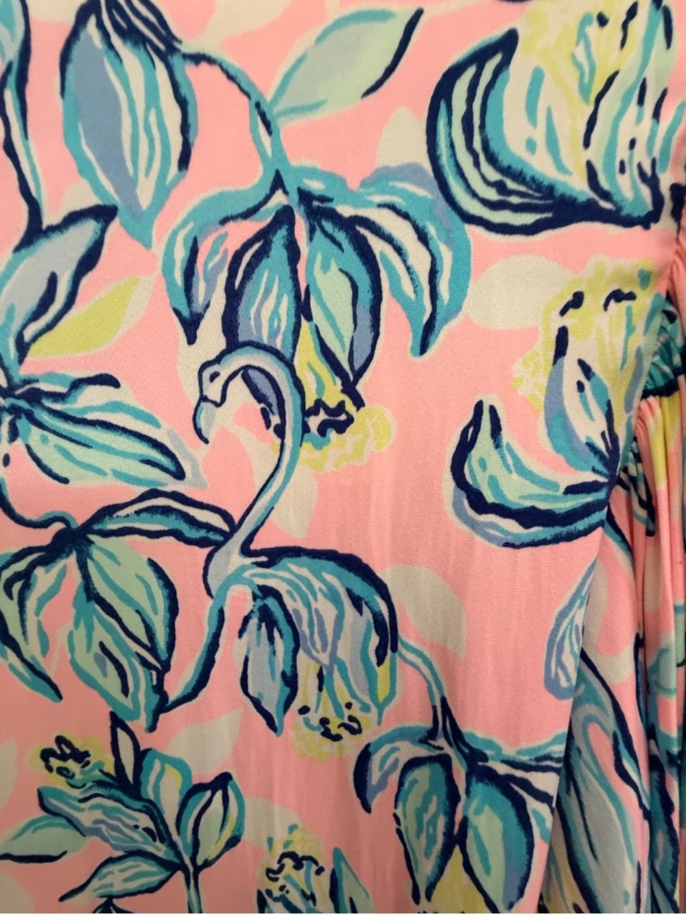NWOT Lilly Pulitzer Maisel Top featuring a long-sleeve design - Picture 8 of 9